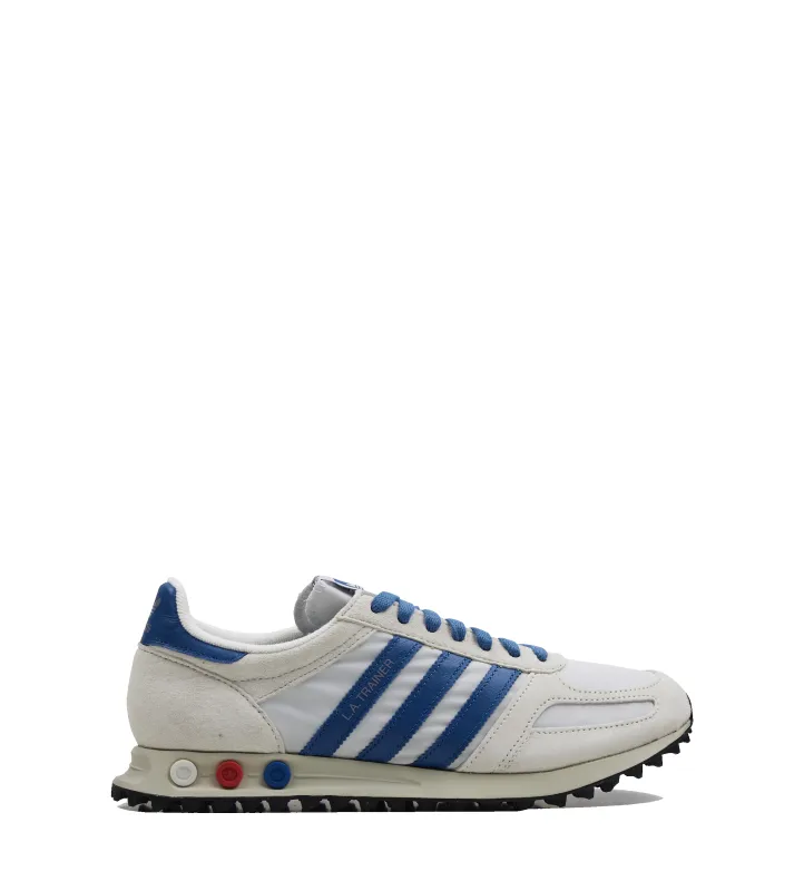 Adidas LA Trainer OG Sneakers in Crystal White/Dark Marine sold by FOUR Amsterdam