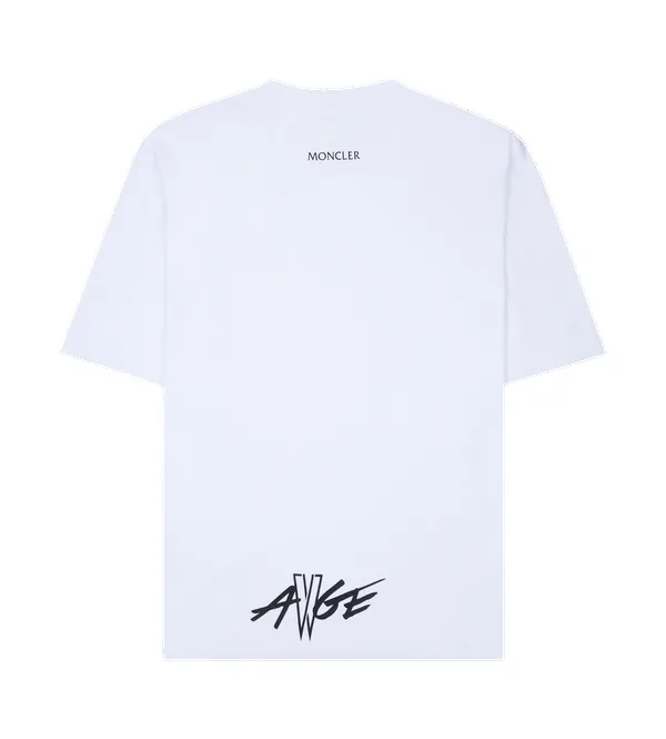 Moncler Genius x A$AP Rocky Cotton T-Shirt in White sold by FOUR Amsterdam product image thumbnail 2