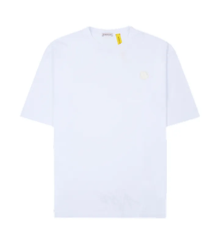 Moncler Genius x A$AP Rocky Cotton T-Shirt in White sold by FOUR Amsterdam