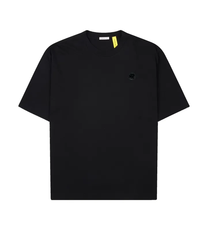 Moncler Genius x A$AP Rocky Cotton T-Shirt in Black sold by FOUR Amsterdam