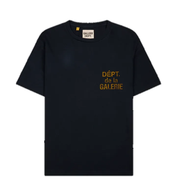 Gallery Dept. Dept de la Galerie T-Shirt in Navy sold by FOUR Amsterdam