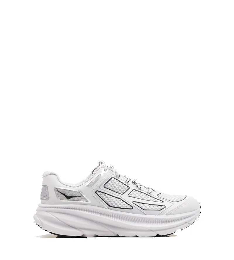 Hoka One One Clifton One9 in Ash Grey / Silver sold by FOUR Amsterdam