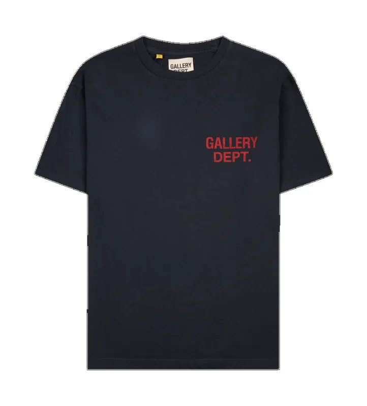 Gallery Dept. Souvenir Tee in Washed Black sold by FOUR Amsterdam