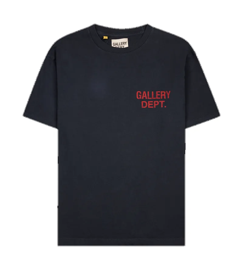 Gallery Dept. Souvenir Tee in Washed Black sold by FOUR Amsterdam