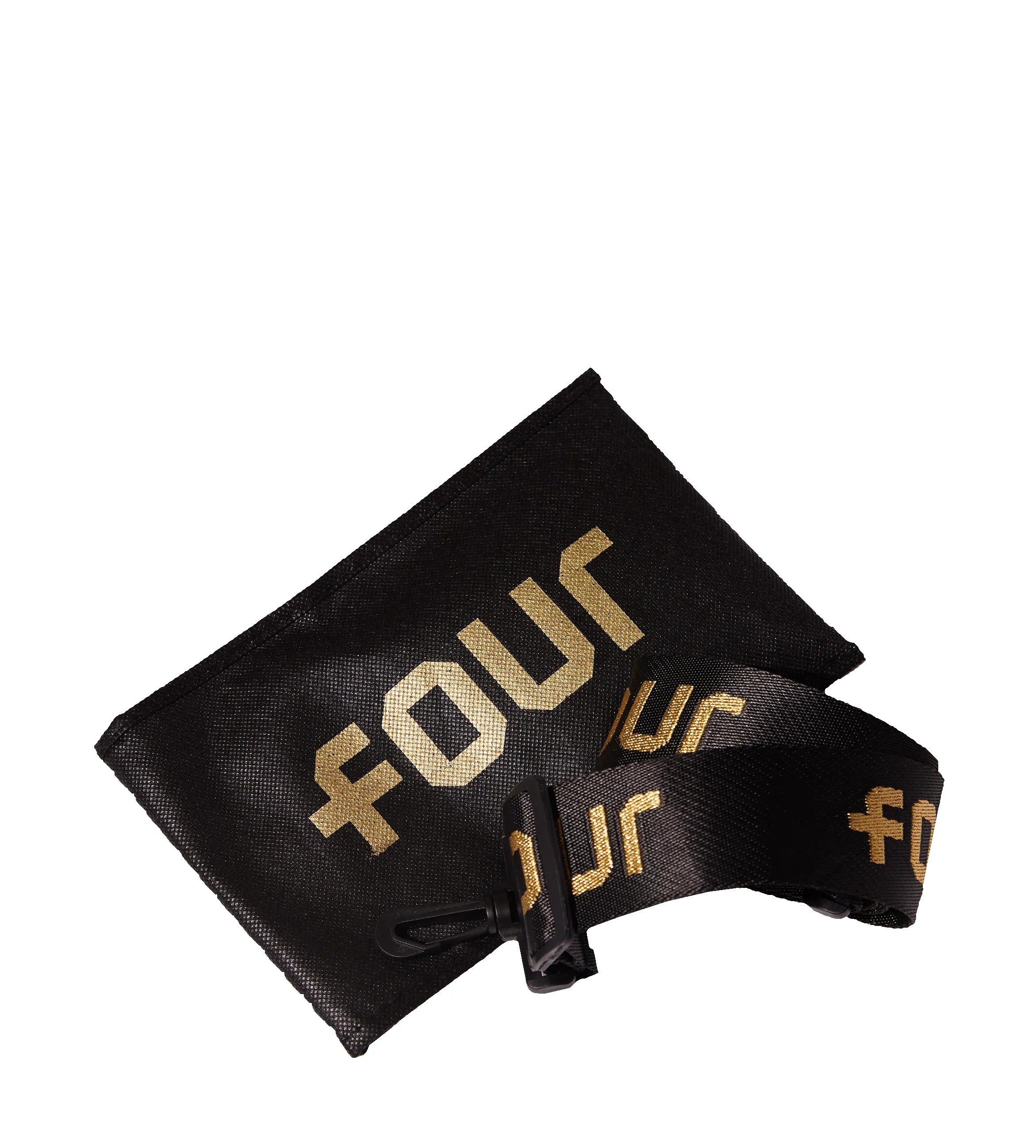 FOUR Strap Black & Gold Logo sold by FOUR Amsterdam product image thumbnail 4