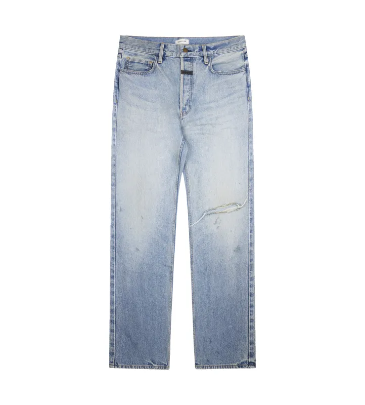 Fear of God Straight-Leg Jeans with Destroyed Finish made by FOUR Amsterdam
