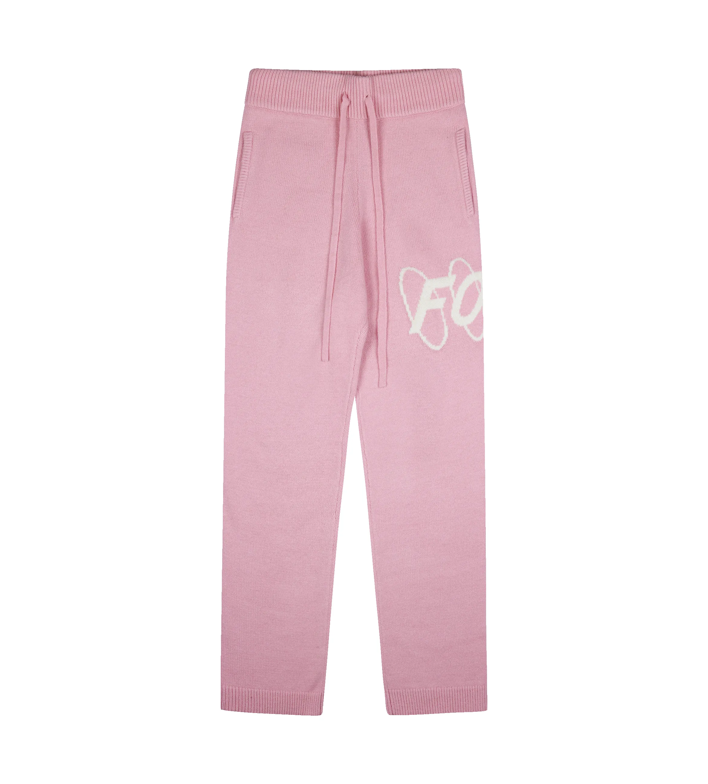 Big Circles Knitted Pants Soft Pink sold by FOUR Amsterdam product image thumbnail 3