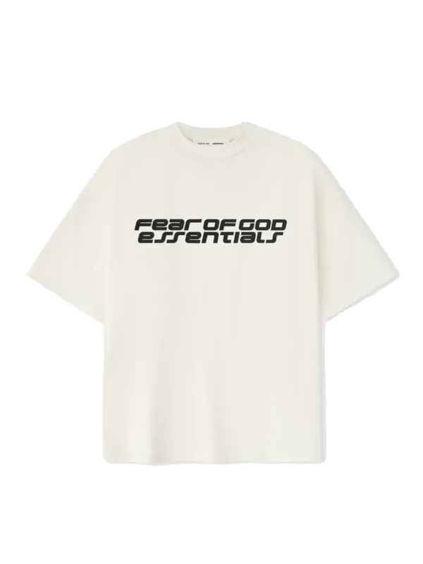 Fear of God Essentials Ponte 90s Tee in Ivory sold by FOUR Amsterdam