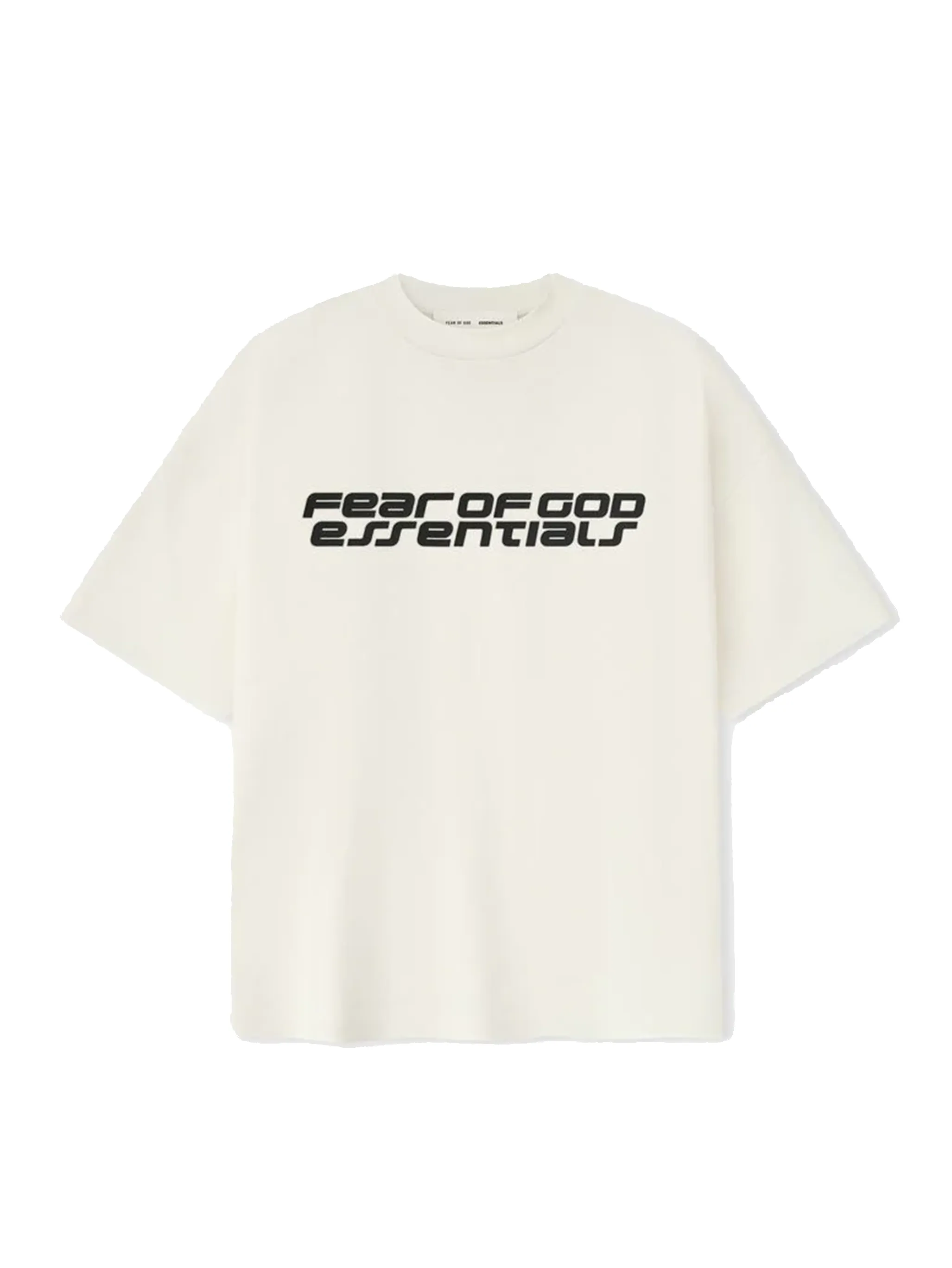 Fear of God Essentials Ponte 90s Tee in Ivory sold by FOUR Amsterdam