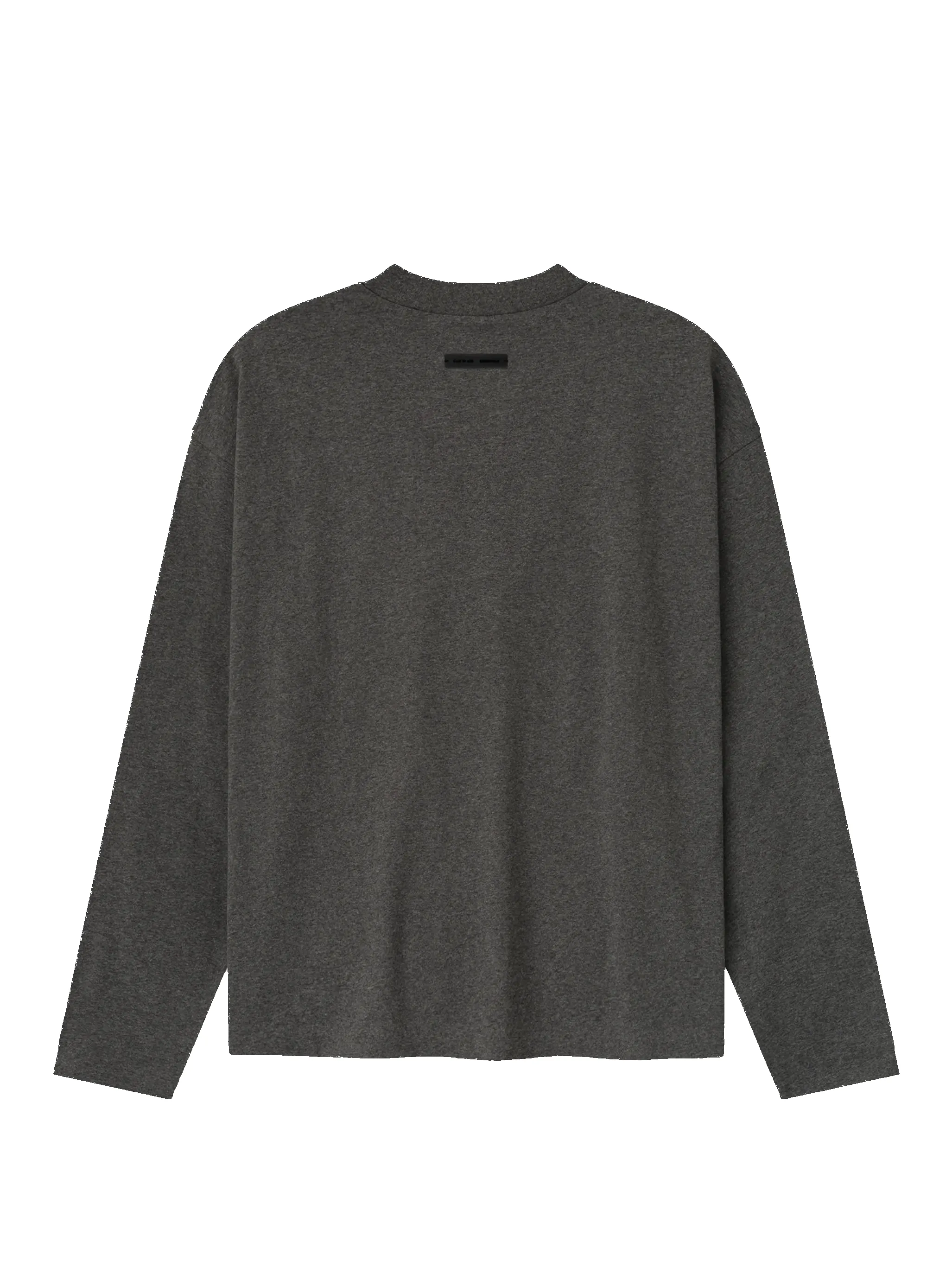 Fear of God Essentials Embroidered Classic Fit Long Sleeve in Charcoal Heather sold by FOUR Amsterdam product image thumbnail 2