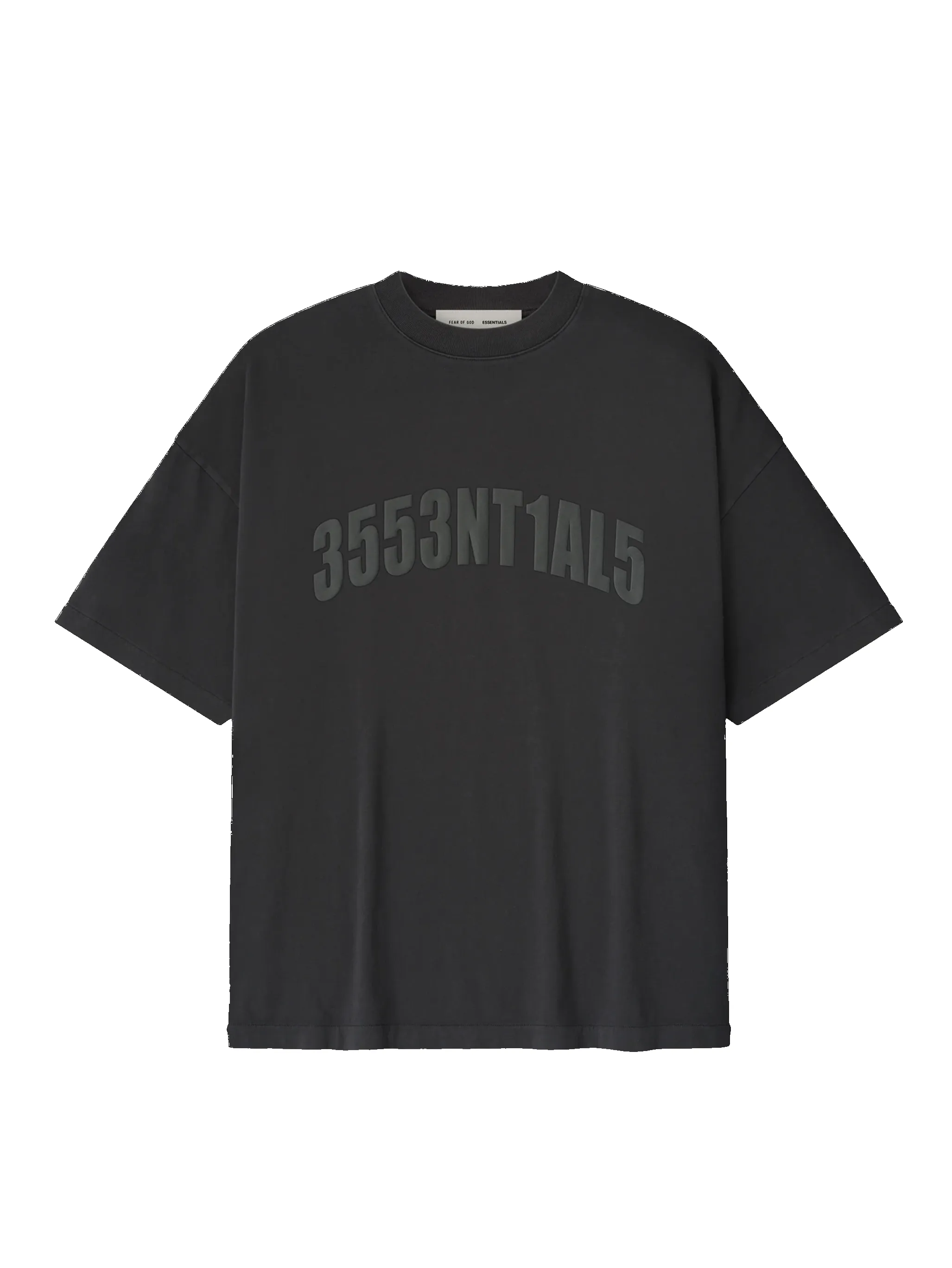 Fear of God Essentials Los Angeles 90s Tee in Vintage Black sold by FOUR Amsterdam