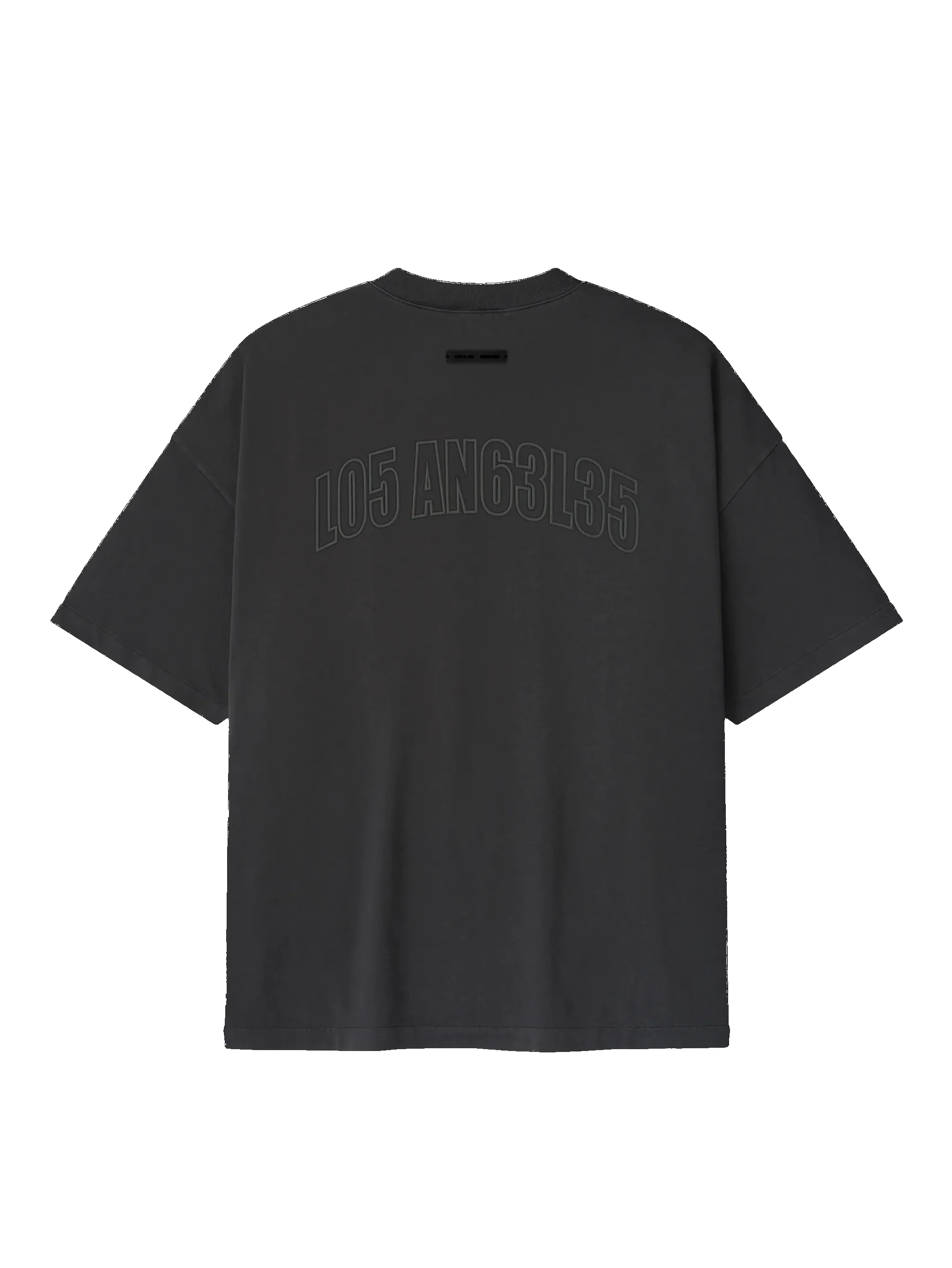 Fear of God Essentials Los Angeles 90s Tee in Vintage Black sold by FOUR Amsterdam product image thumbnail 2