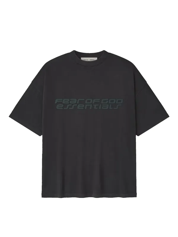 Fear of God Essentials 90s Short Sleeve Tee in Iron Grey sold by FOUR Amsterdam