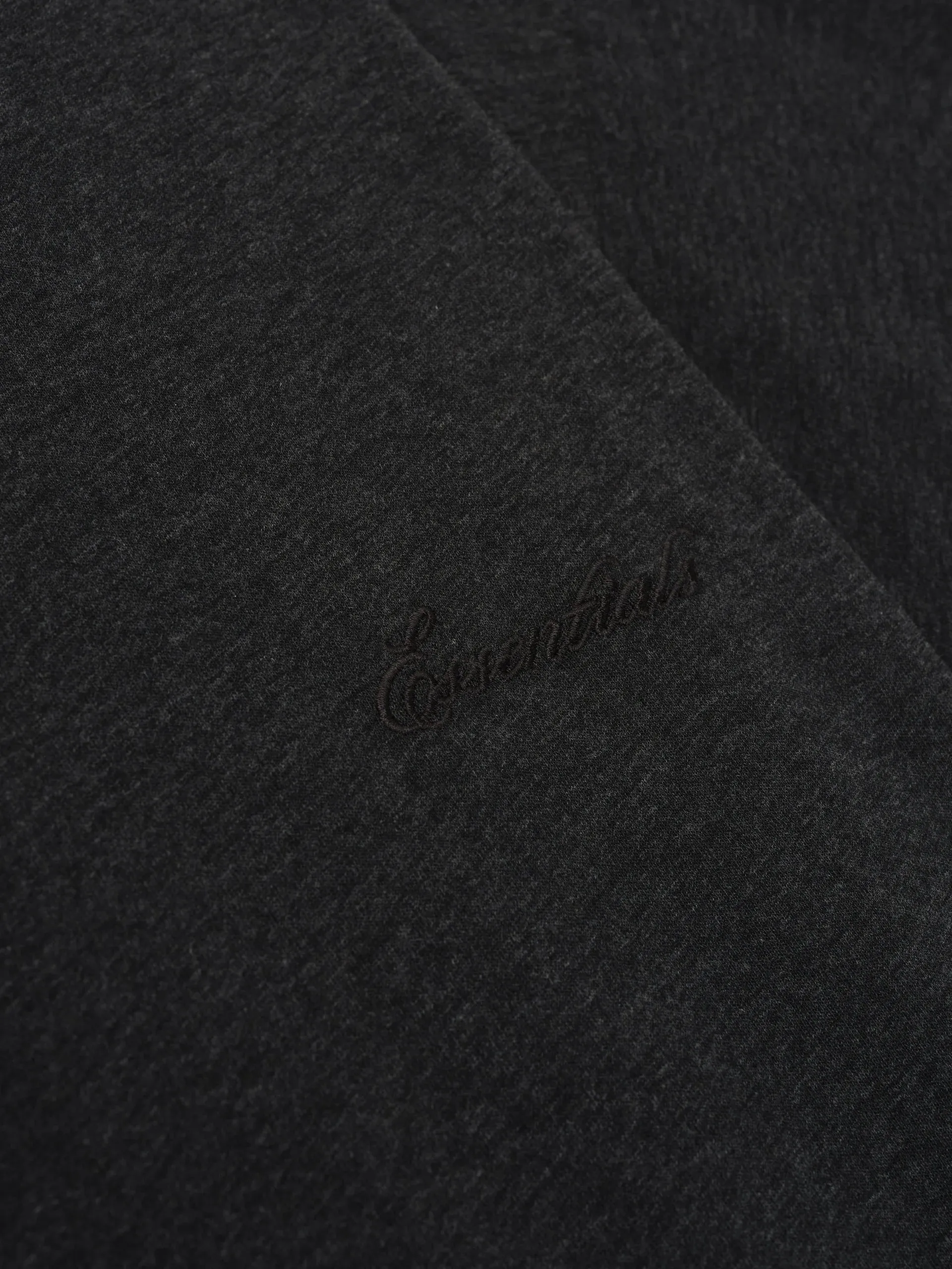 Fear of God Essentials Embroidered Essential Tee in Vintage Black sold by FOUR Amsterdam product image thumbnail 3