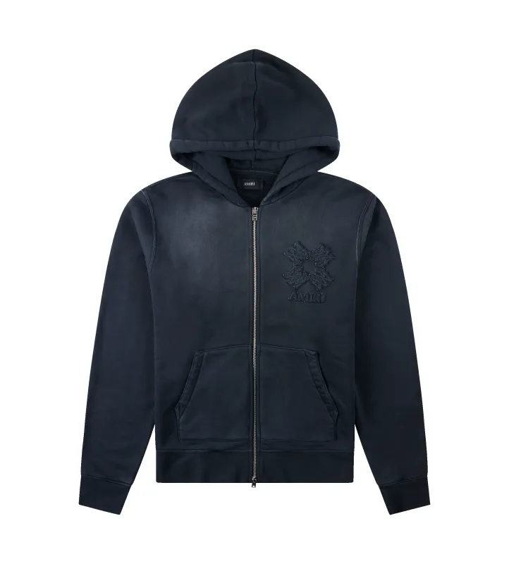 AMIRI MA Quad Zip Hoodie in Black sold by FOUR Amsterdam