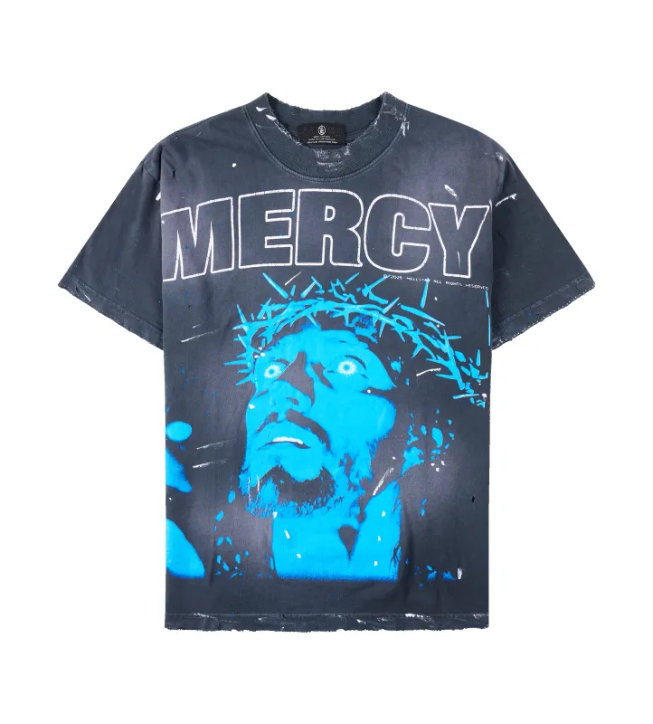 HELLSTAR Mercy Graphic-Print T-Shirt in Black sold by FOUR Amsterdam