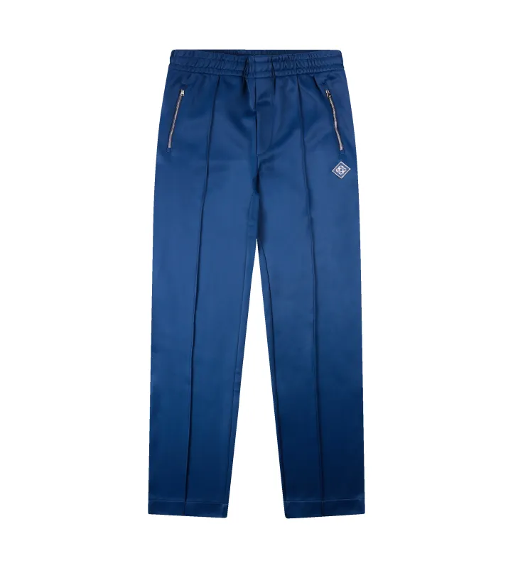 Casablanca Scuba Straight Fit Track Pants in Navy made by Casablanca