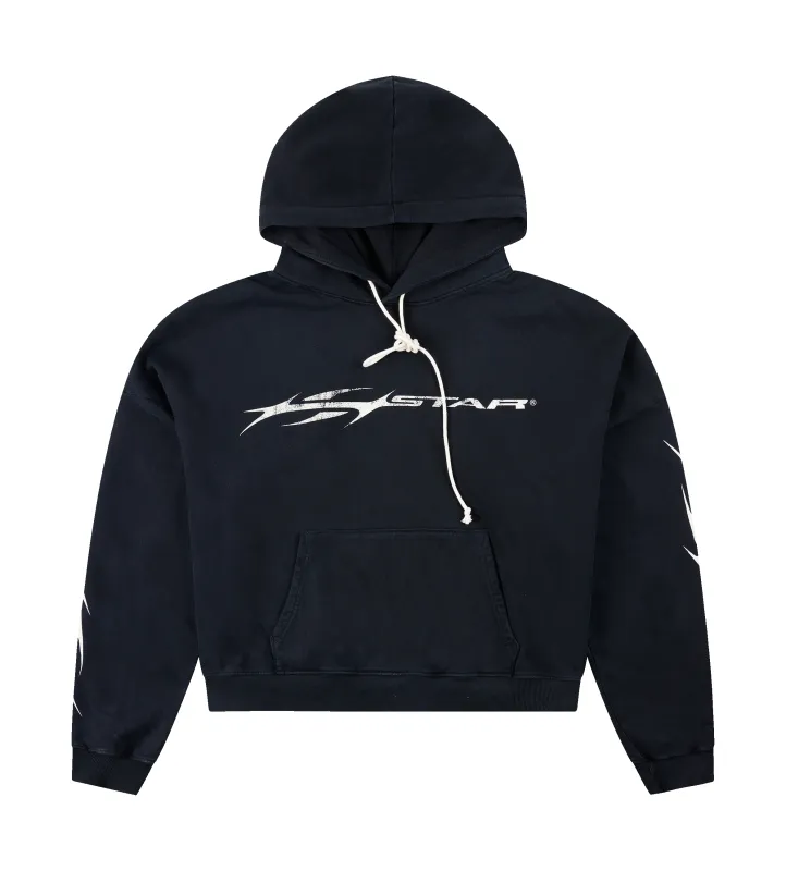 Hellstar Hstar Hoodie in Black sold by FOUR Amsterdam