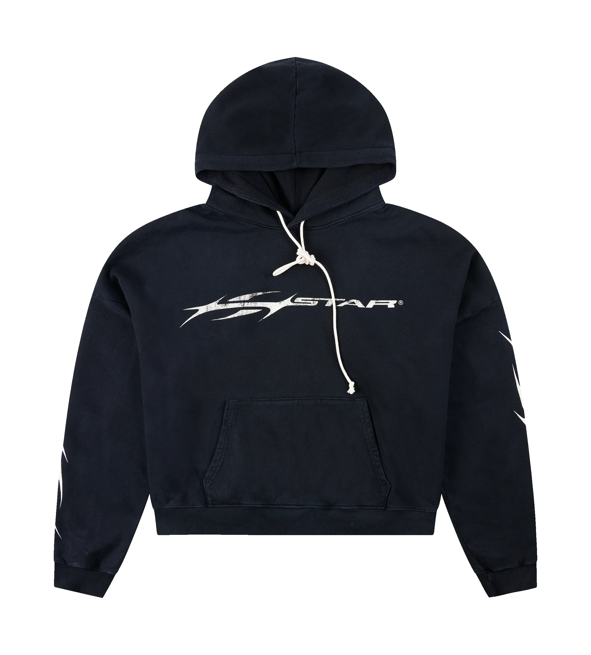 Hellstar Hstar Hoodie in Black sold by FOUR Amsterdam