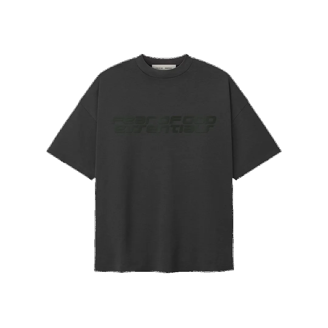 Fear of God Essentials Ponte 90s Tee in Iron Grey sold by FOUR Amsterdam