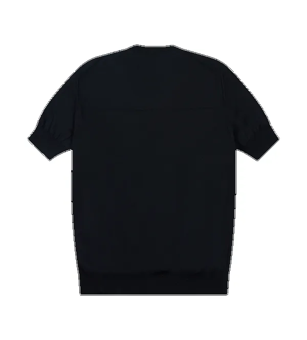Jil Sander Knitted T-Shirt in Black sold by FOUR Amsterdam product image thumbnail 2
