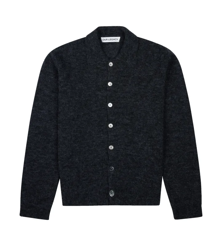 Our Legacy Evening Polo in Charcoal Melange sold by FOUR Amsterdam