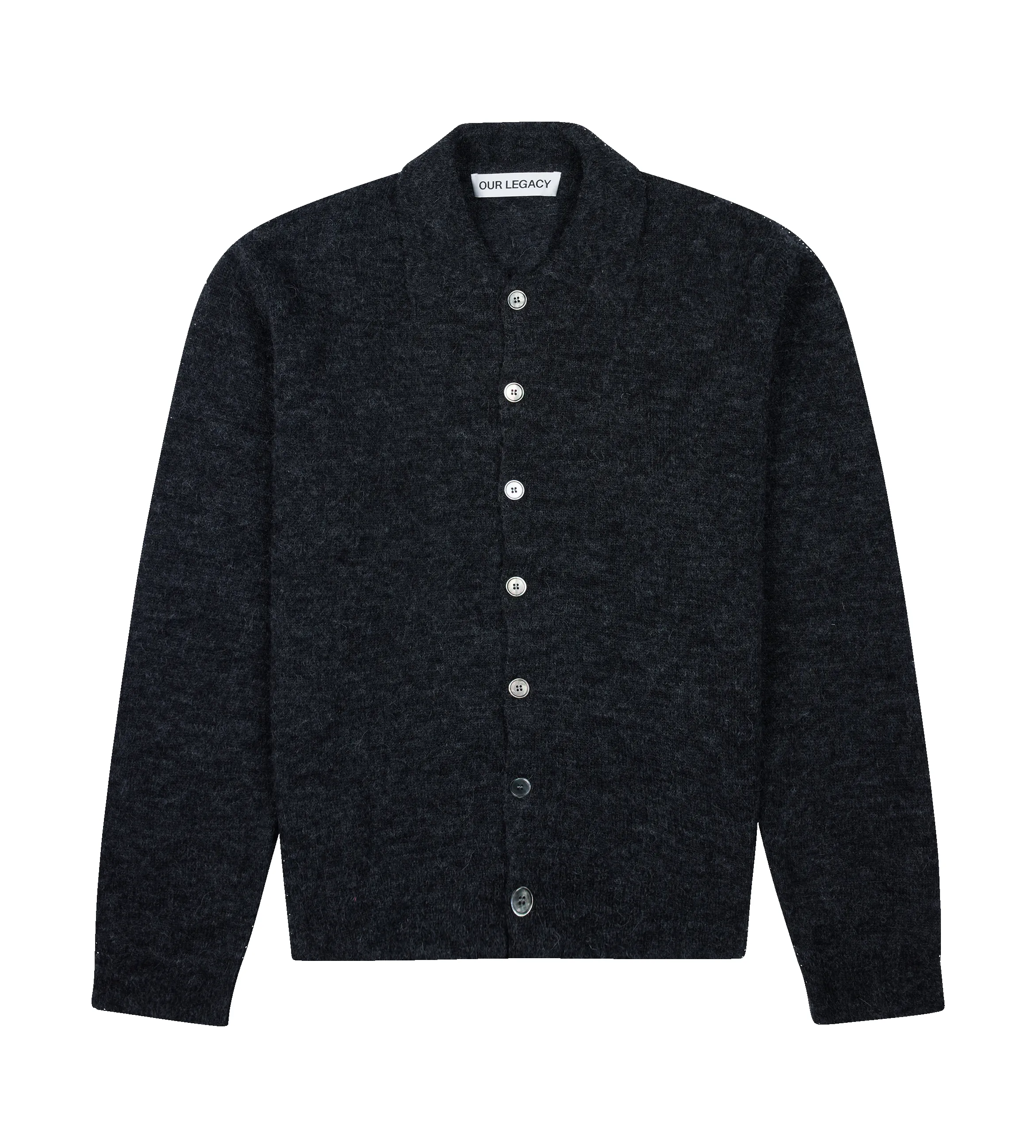 Our Legacy Evening Polo in Charcoal Melange sold by FOUR Amsterdam