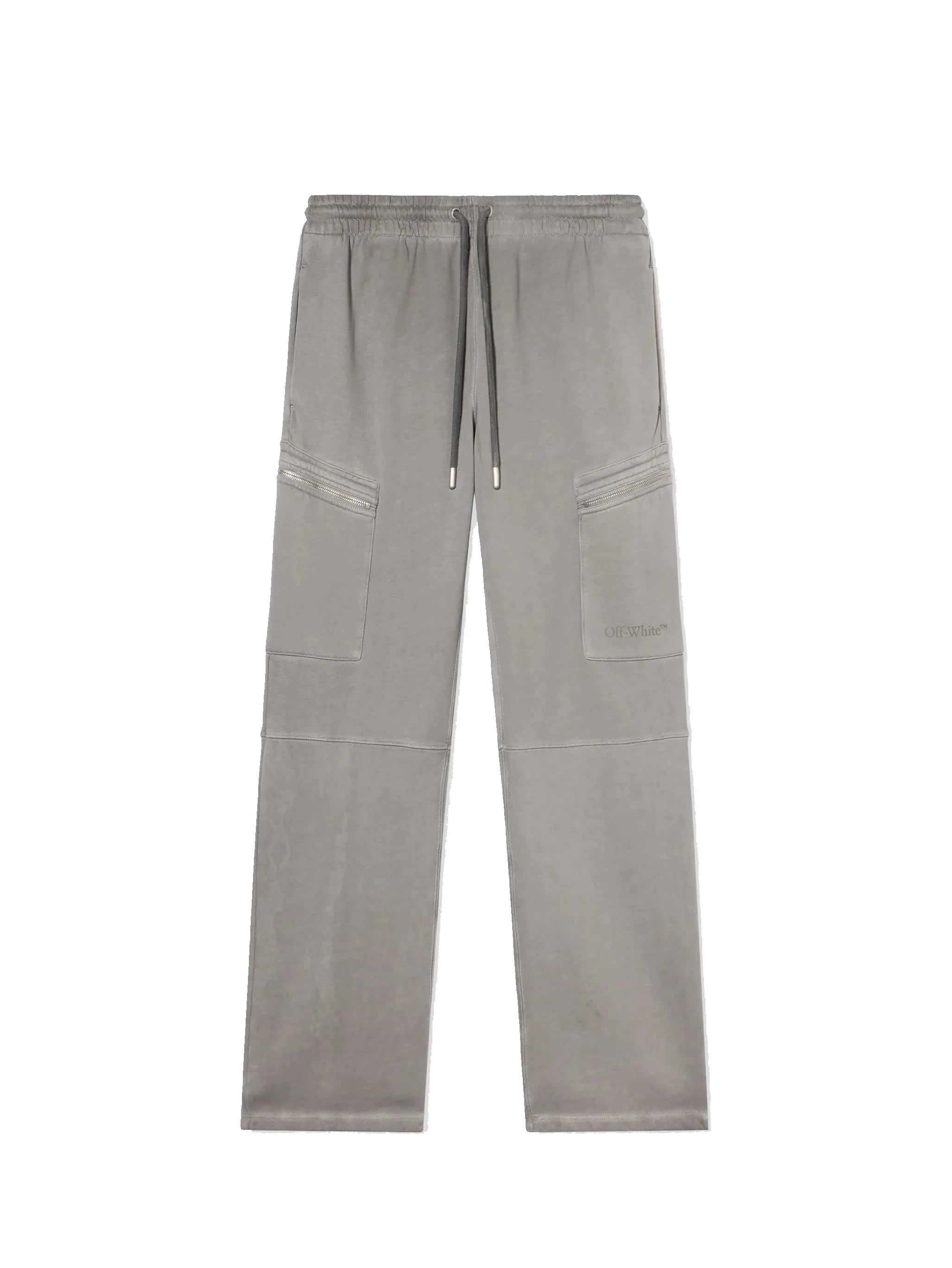 Off-White The Laundry Diagonal Cargo Sweatpants in Grey sold by FOUR Amsterdam