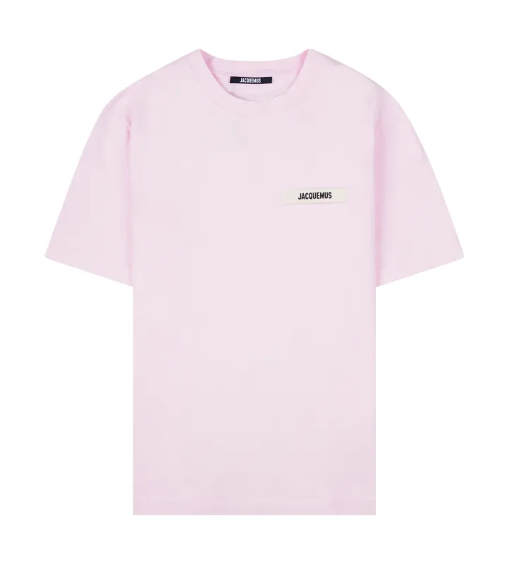 Jacquemus The Gros Grain T-Shirt in Pink sold by FOUR Amsterdam