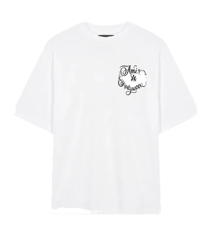 AMIRI Hollywood T-Shirt in White sold by FOUR Amsterdam