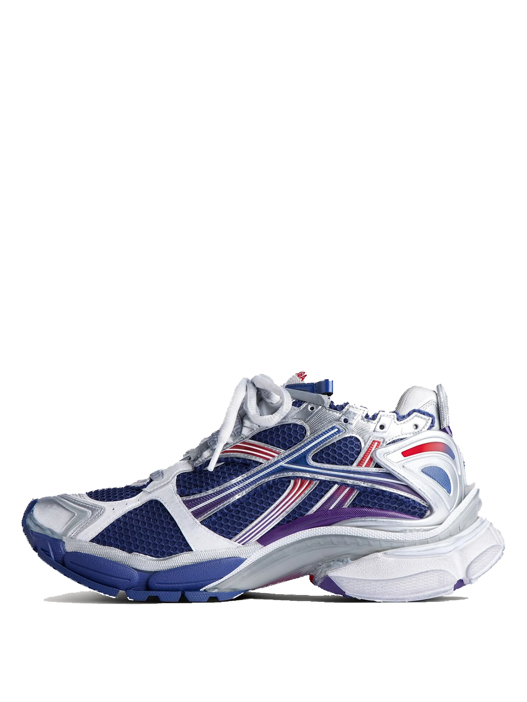 Balenciaga Runner Gradient Sneakers in Navy / Red / Grey sold by FOUR Amsterdam product image thumbnail 3
