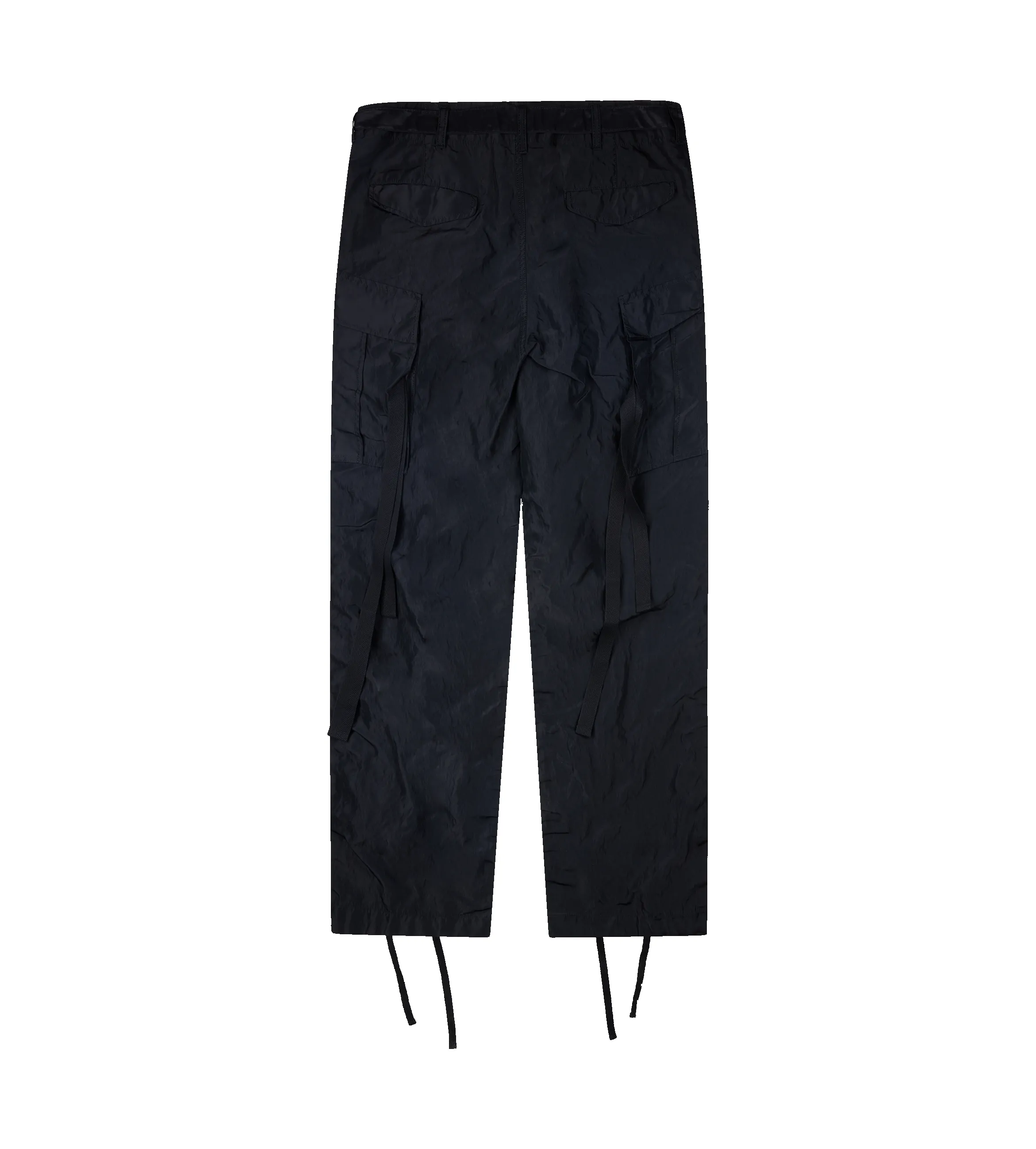 Sacai Treated Nylon Twill Pants in Black sold by FOUR Amsterdam product image thumbnail 2