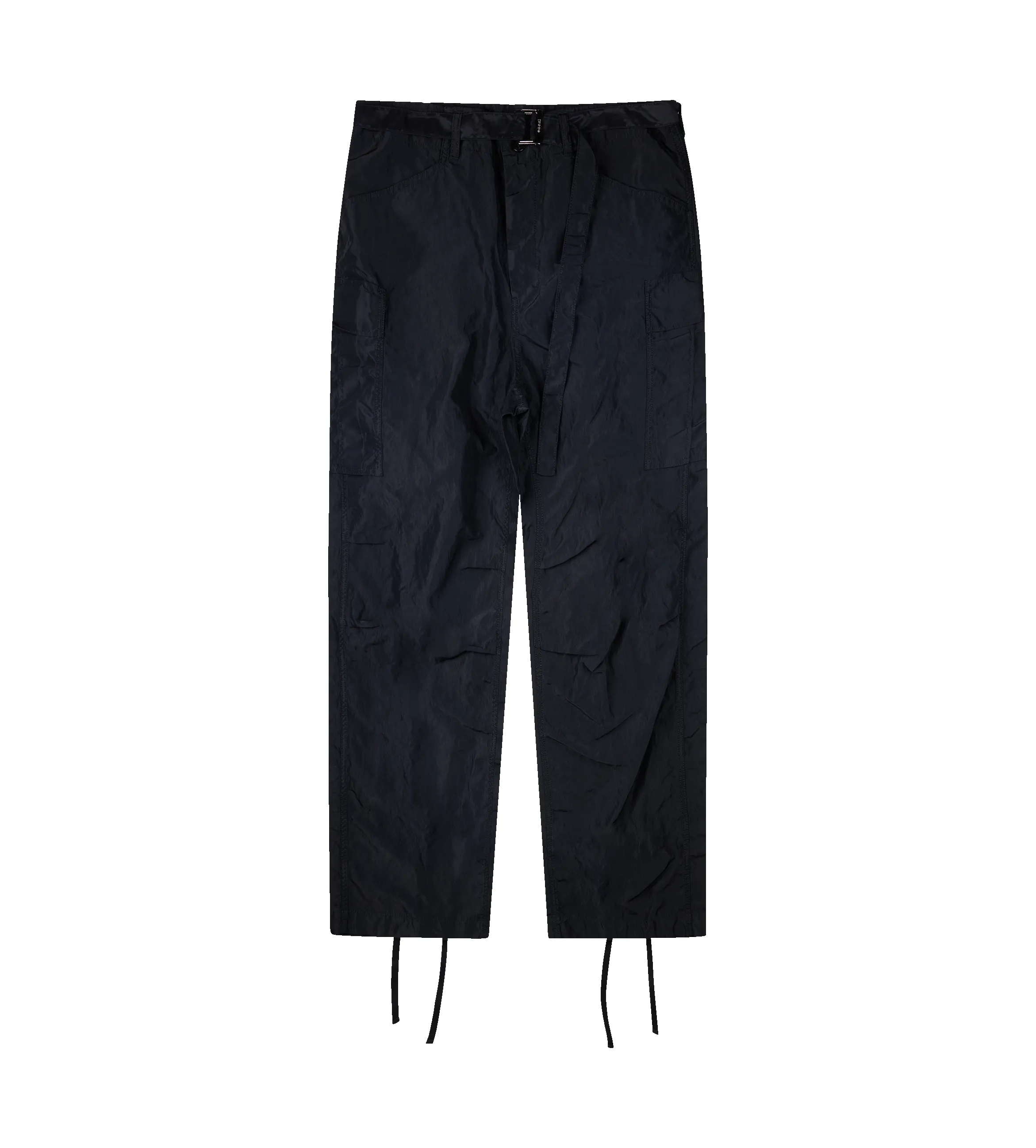 Sacai Treated Nylon Twill Pants in Black sold by FOUR Amsterdam