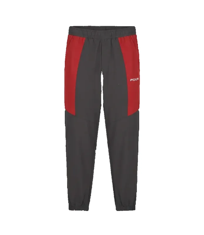 Sportswear Track Pants Dark Grey/ Red sold by FOUR Amsterdam