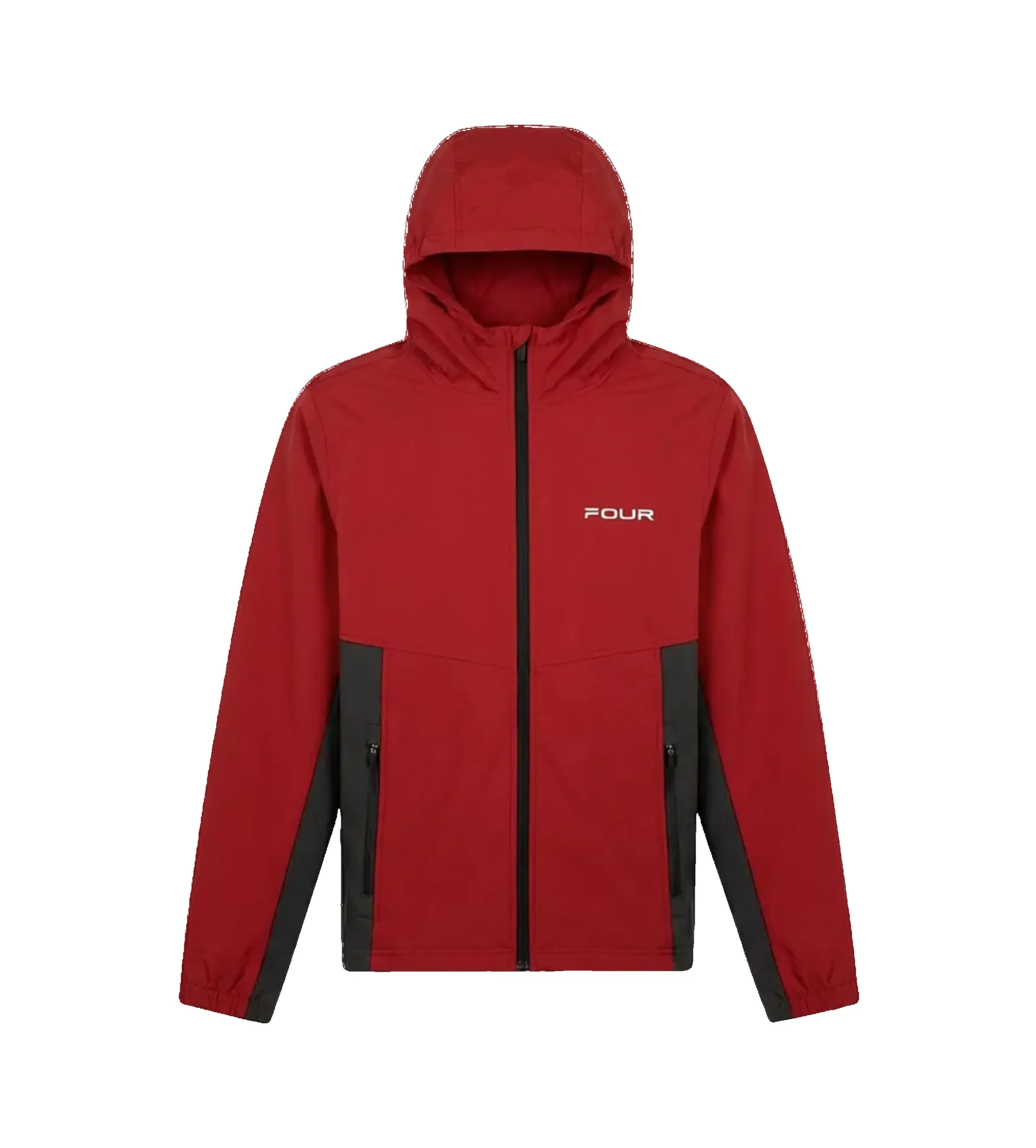 Sportswear Track Jacket Dark Grey/Red sold by FOUR Amsterdam