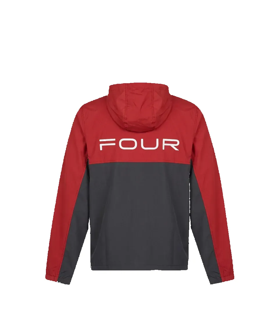 Sportswear Track Jacket Dark Grey/Red sold by FOUR Amsterdam product image thumbnail 2