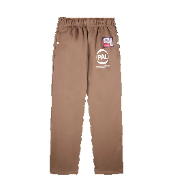 PAL Sporting Goods Pre Game No Cuff Sweatpants in Clay sold by FOUR Amsterdam