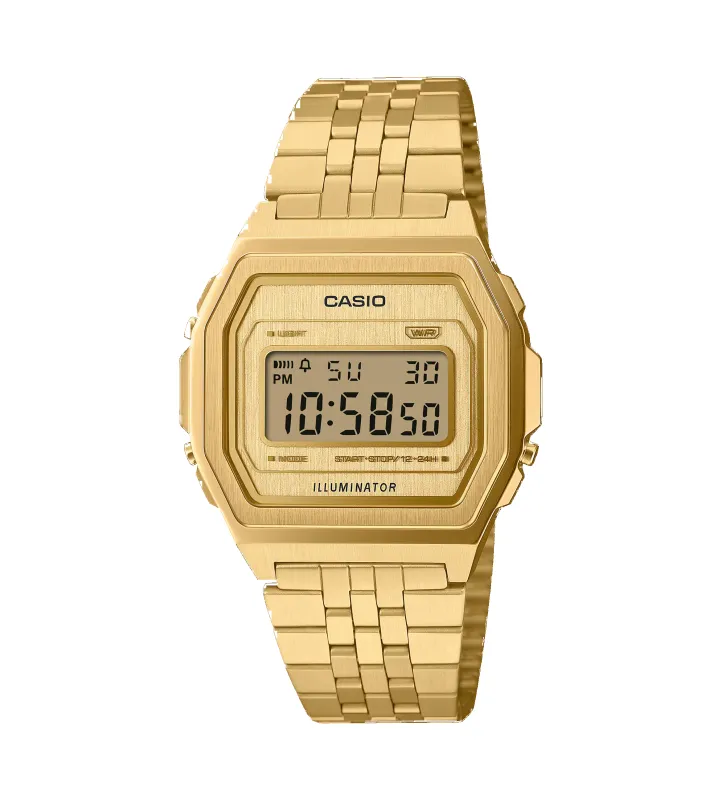 Casio A1000G-9EF Vintage in Gold sold by FOUR Amsterdam