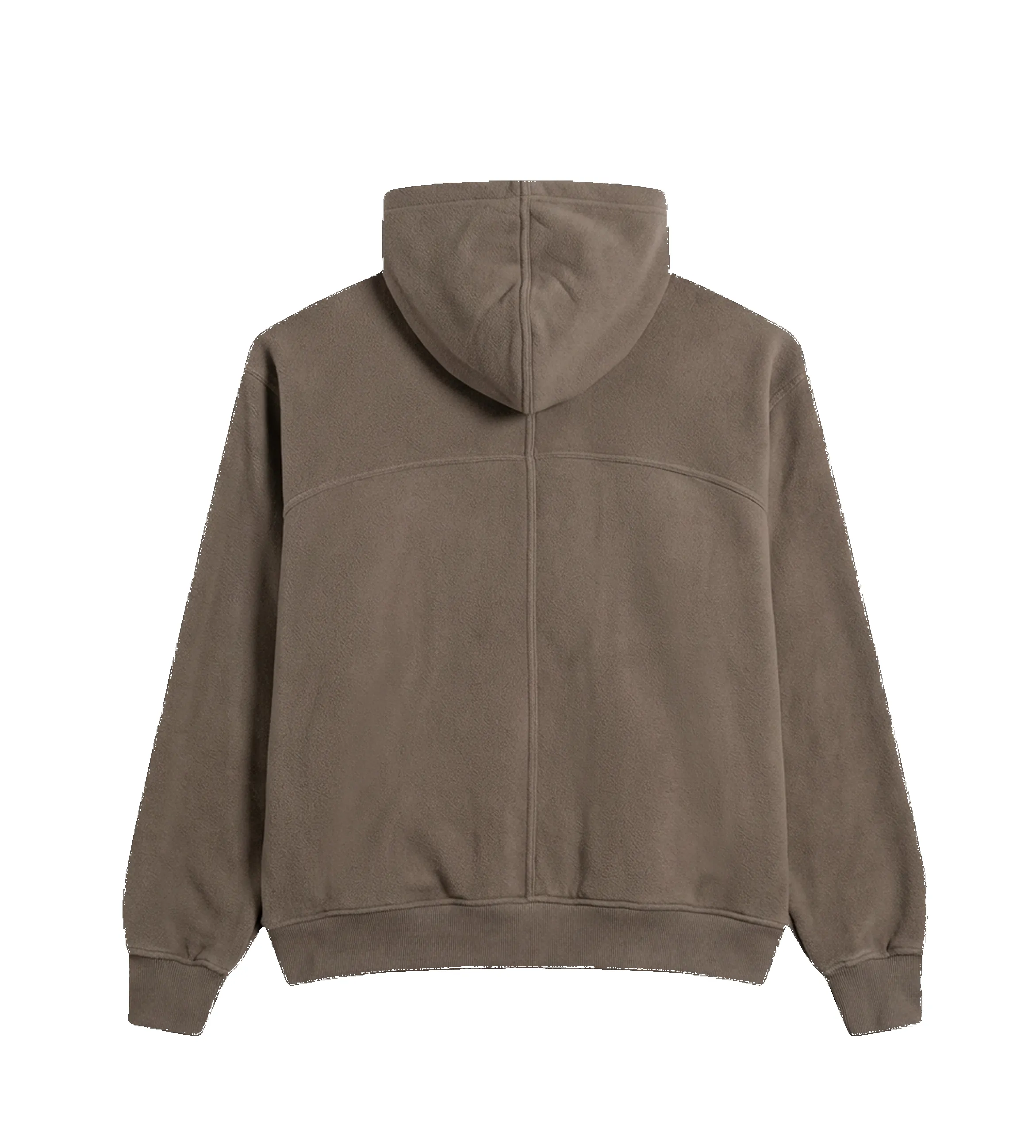 Rick Owens Terry Zip-Up Hoodie in Dust sold by FOUR Amsterdam product image thumbnail 2