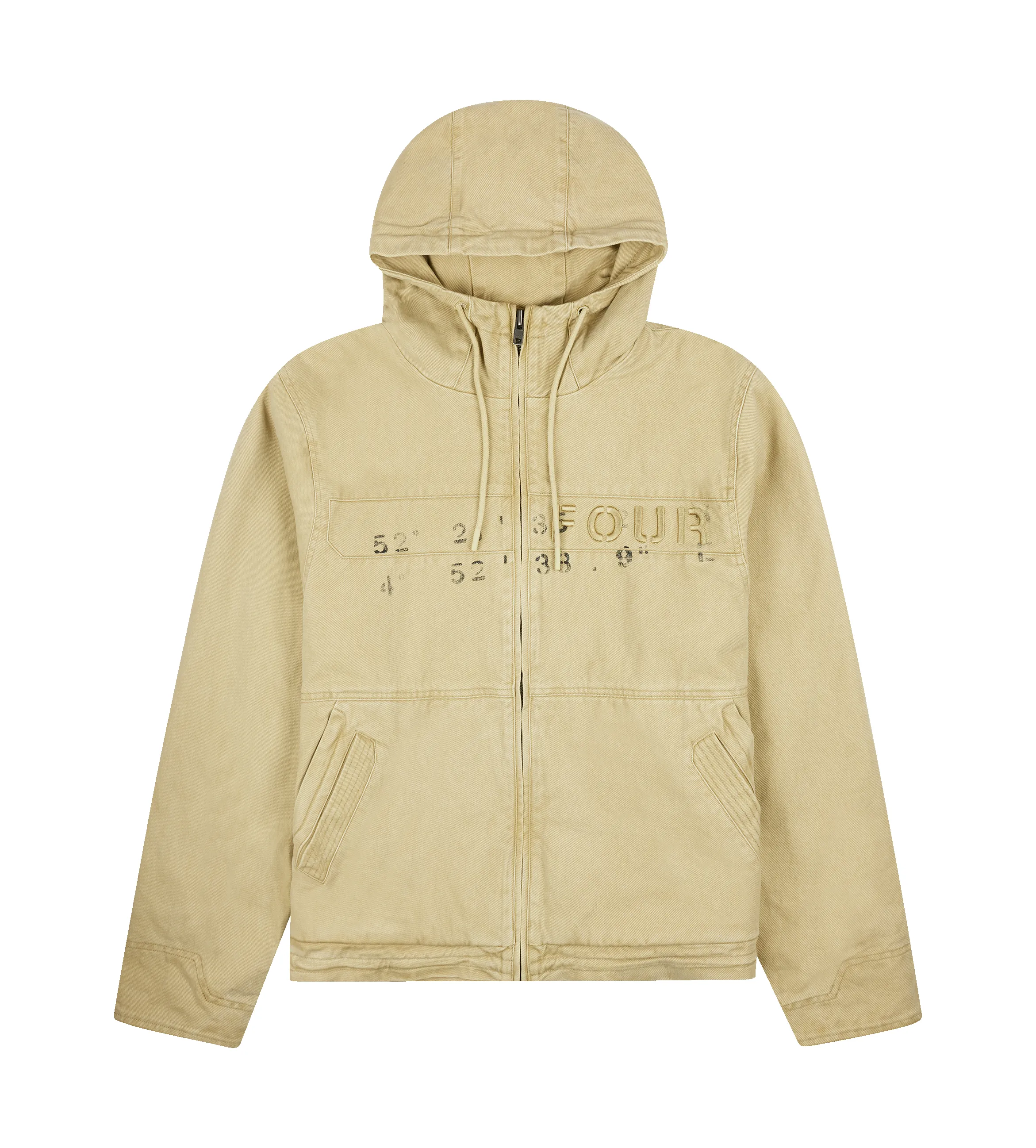 Utility Jacket Beige sold by FOUR Amsterdam product image thumbnail 2