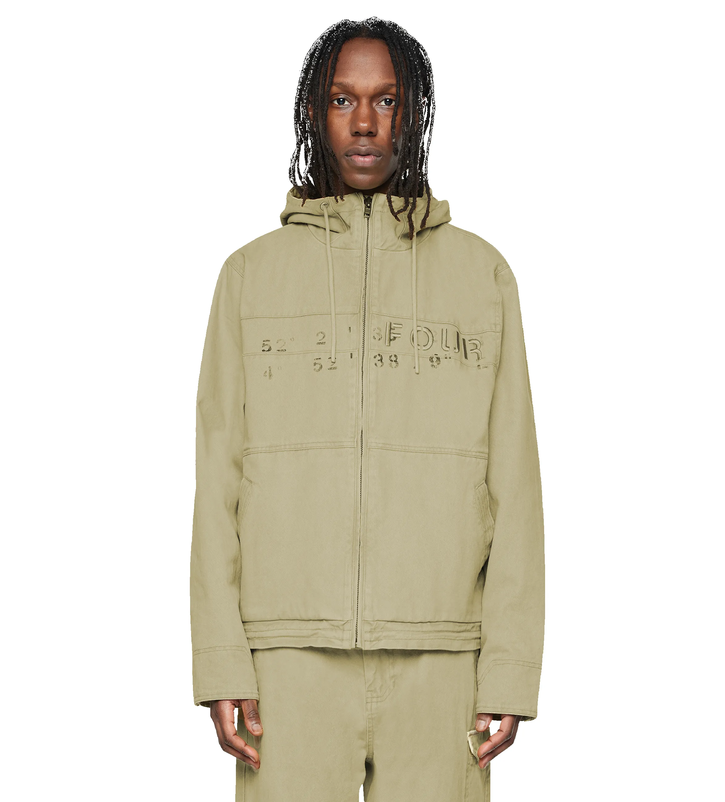 Utility Jacket Beige sold by FOUR Amsterdam