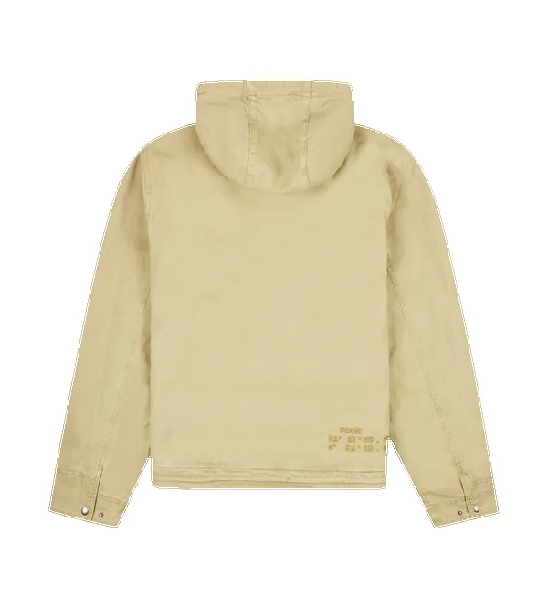 Utility Jacket Beige sold by FOUR Amsterdam product image thumbnail 4