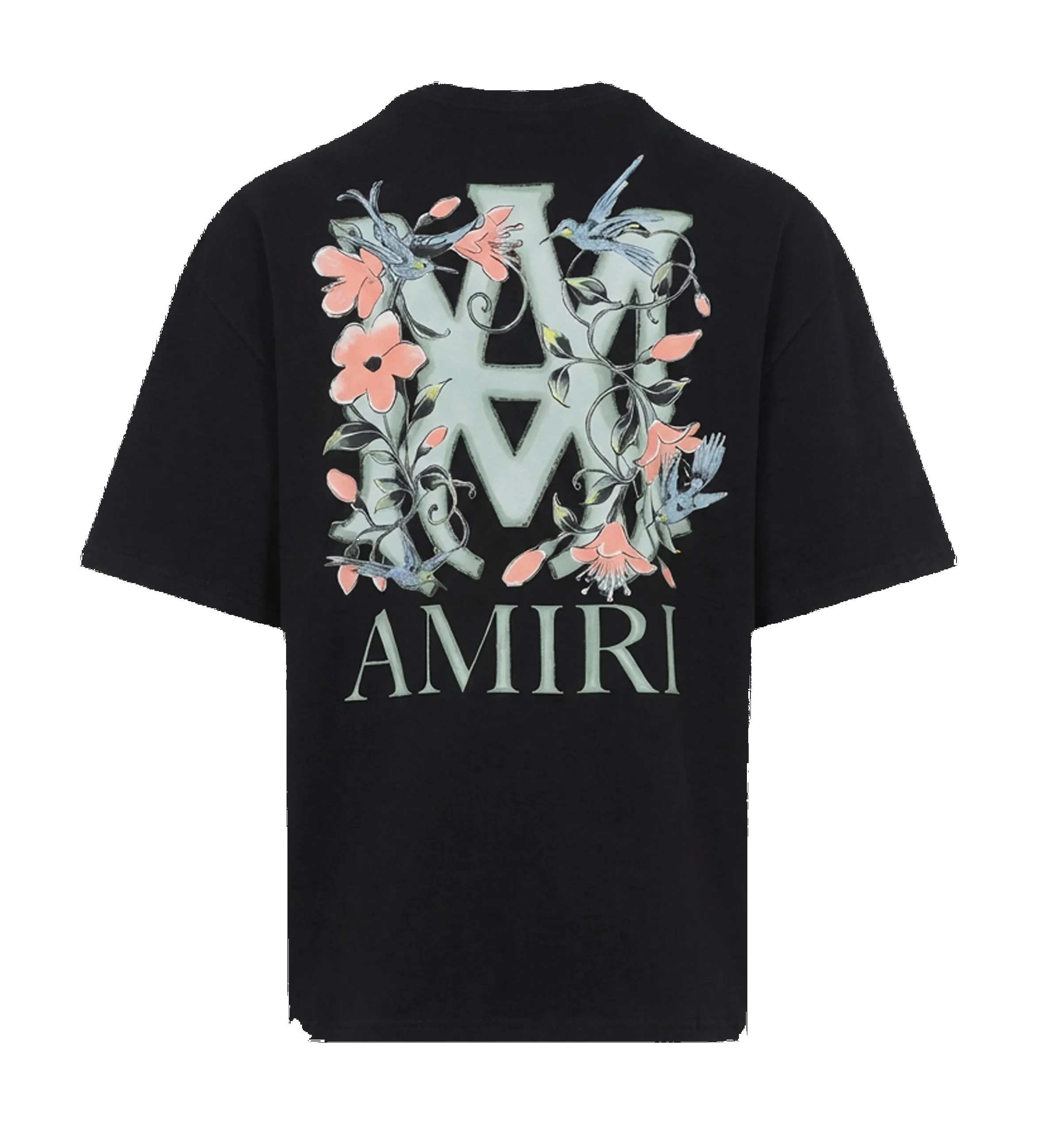 AMIRI MA Floral Oversized Tee in Black sold by FOUR Amsterdam product image thumbnail 2