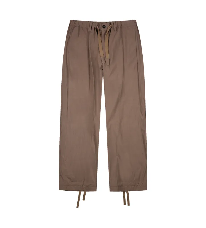 Sacai Cotton Typewriter Pants - Taupe made by Sacai