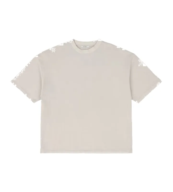 ENTIRE STUDIOS Heavy Boxy Tee - Off White made by Entire Studios