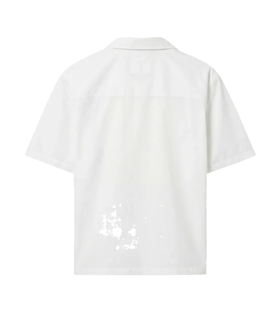 Jil Sander Boxy Fit Contrast Colour Shirt in White sold by FOUR Amsterdam product image thumbnail 2