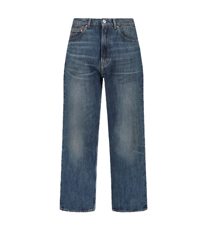 OUR LEGACY Third Cut Rocker Storm Wash in Blue made by Our Legacy