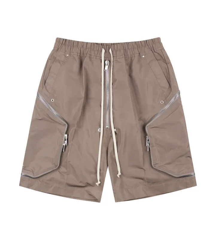 Rick Owens Cargo Shorts in Dust made by Rick Owens