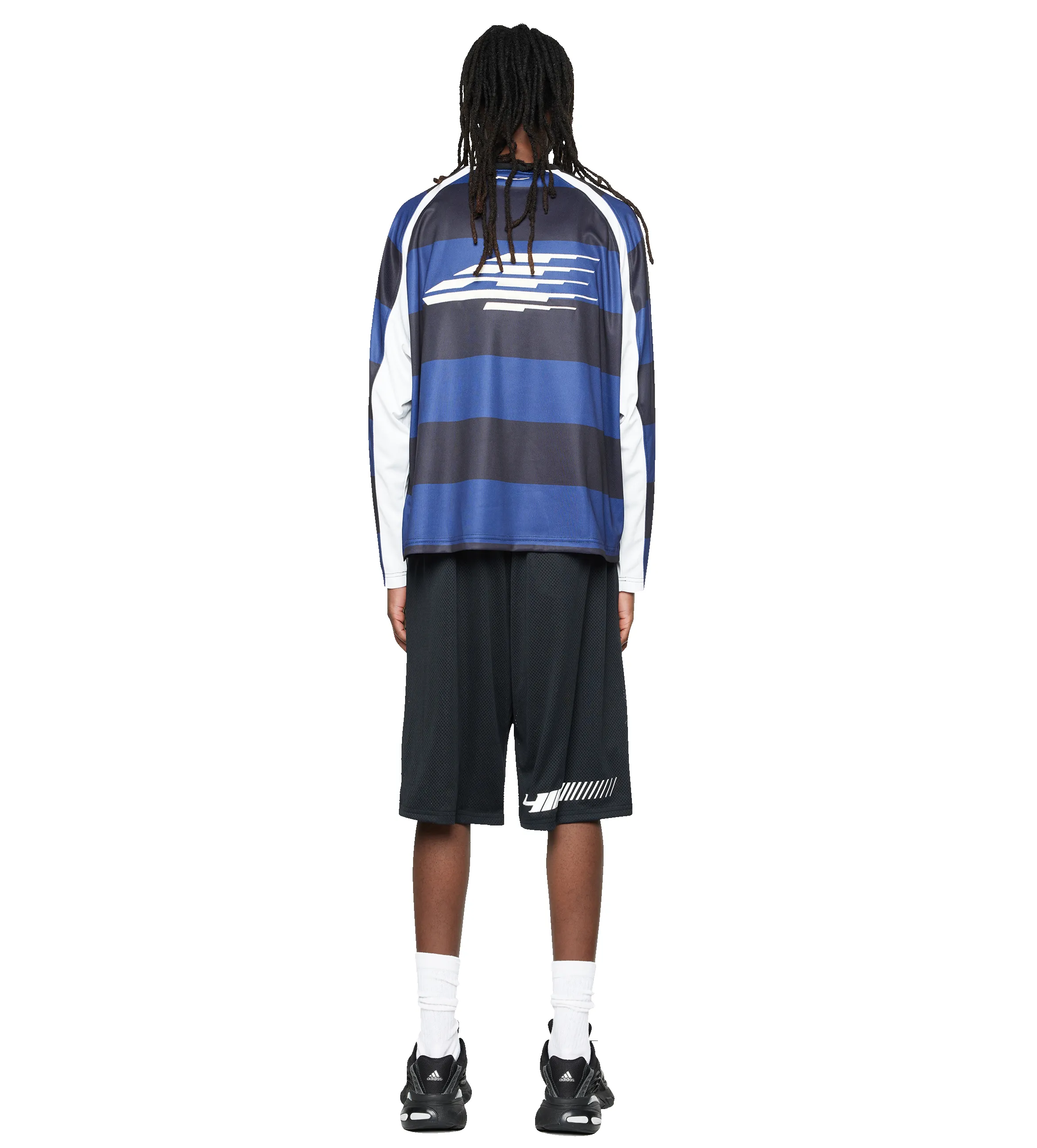 LS Football Shirt Black/ Blue sold by FOUR Amsterdam product image thumbnail 3