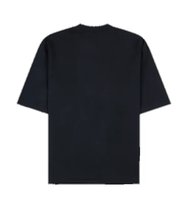 Four Lines Boxy T-Shirt Black sold by FOUR Amsterdam product image thumbnail 4